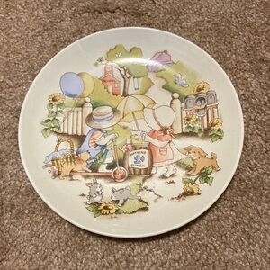 Vintage 90's Watkins Country Kids Dessert Plate Good Friends are Forever